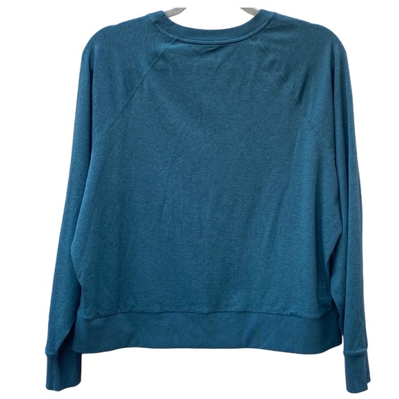 Vuori Long Sleeve Halo Crew DreamKnit Pullover Se Spray 
Heather Size M - Picture 2 of 5